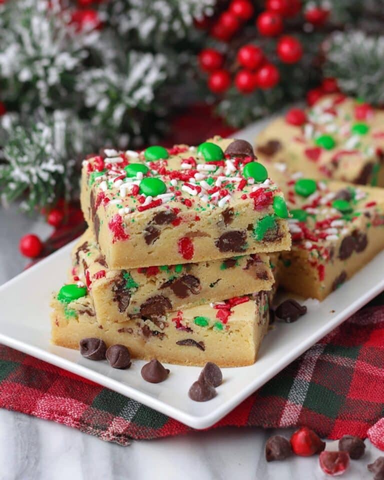 Christmas Cookie Bars Recipe