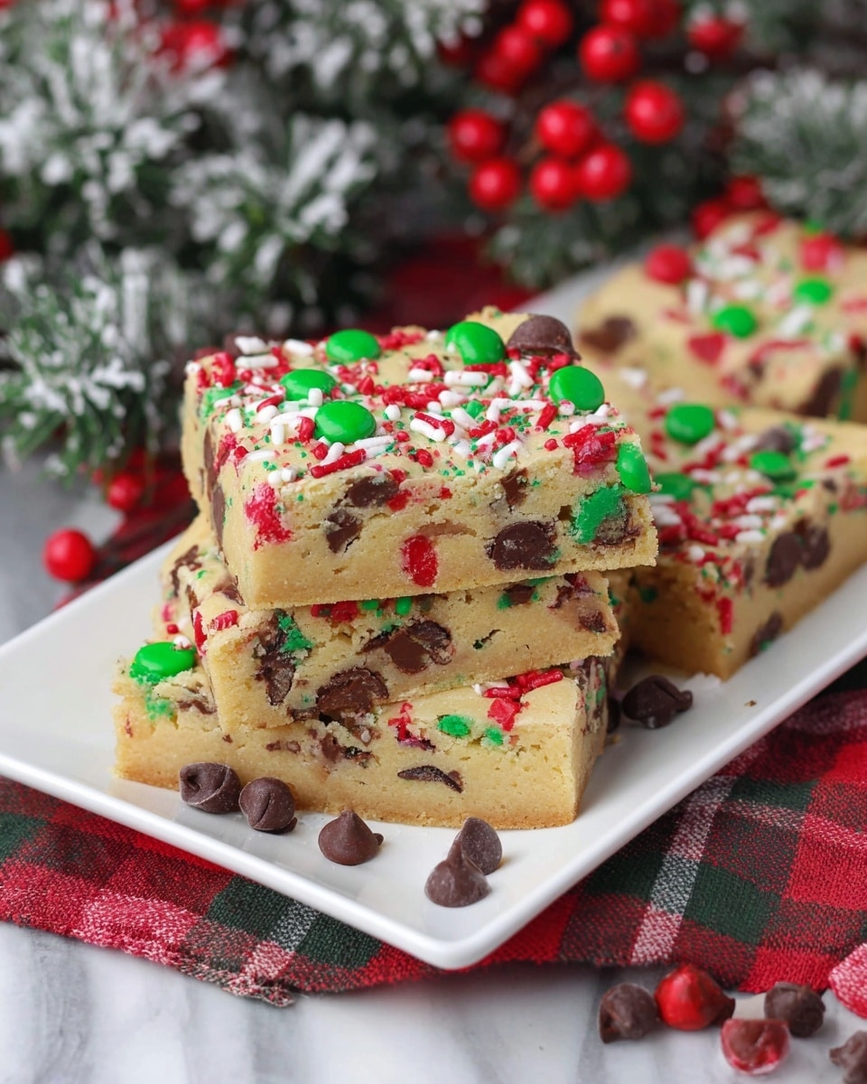 Christmas Cookie Bars Recipe