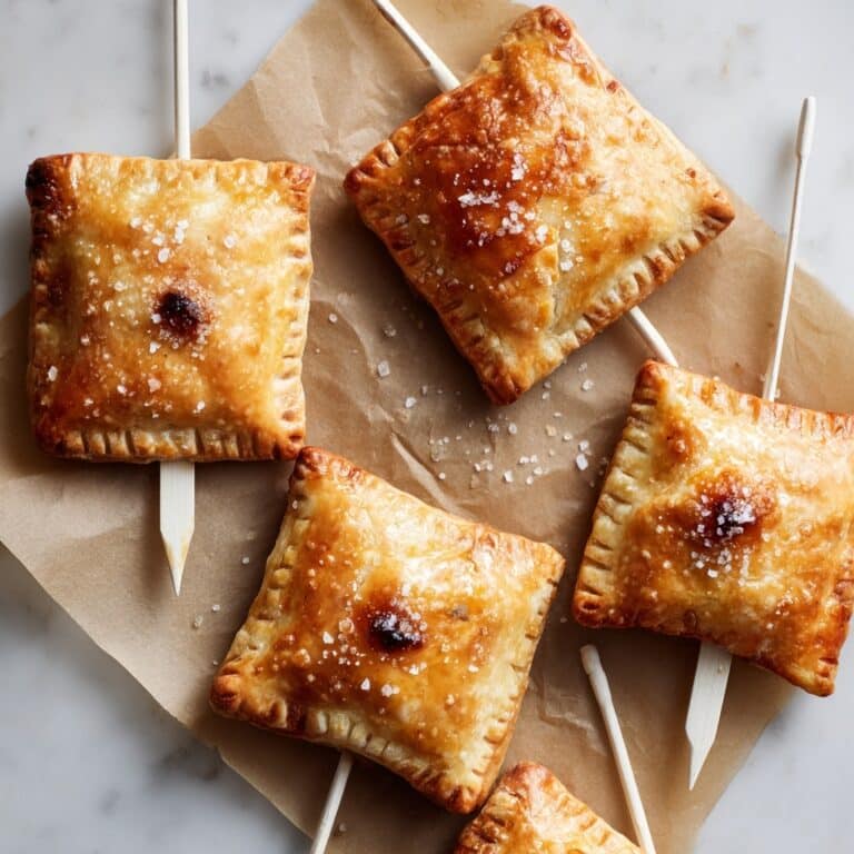 Cranberry-Brie Puff-Pastry Pops Recipe