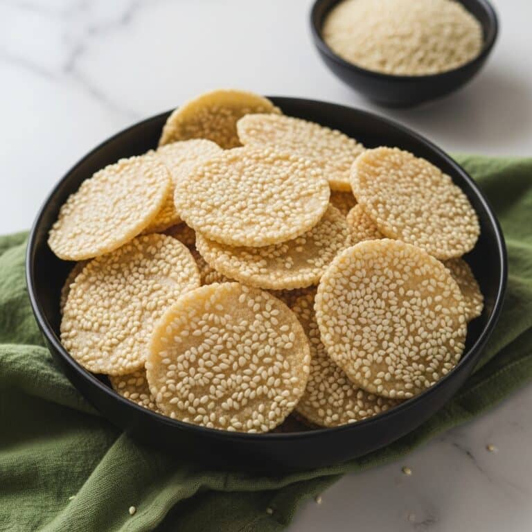 Homemade Rice Crackers Recipe