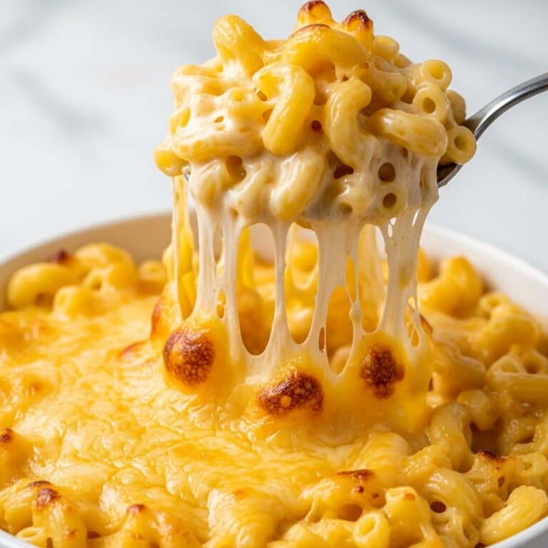 Creamy Baked Mac and Cheese with Panko Topping Recipe