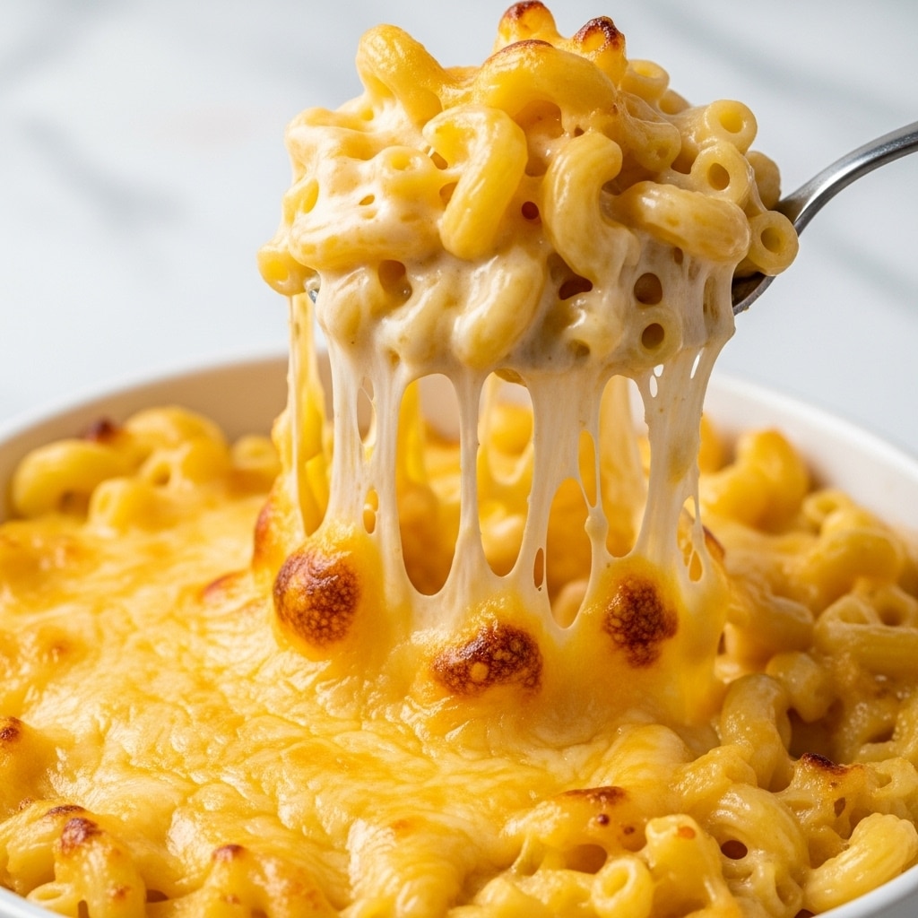 Creamy Baked Mac and Cheese with Panko Topping Recipe