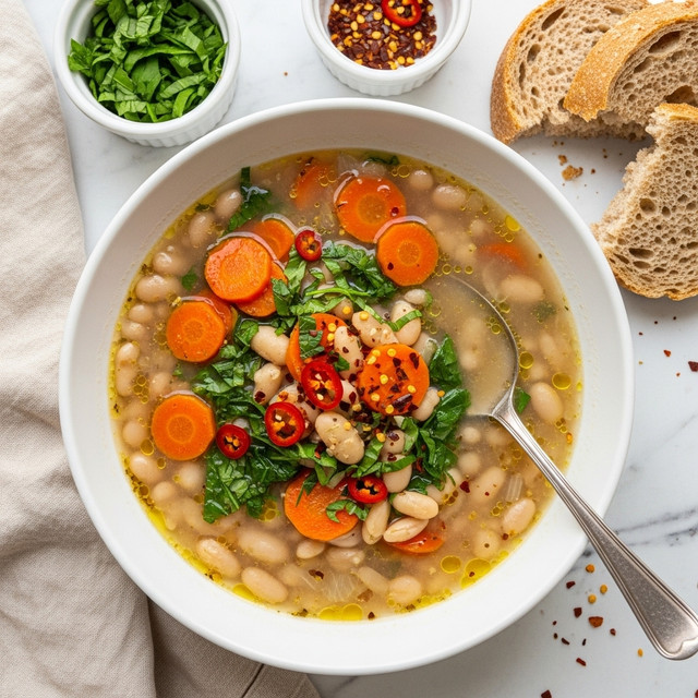 Tuscan White Bean Soup Recipe
