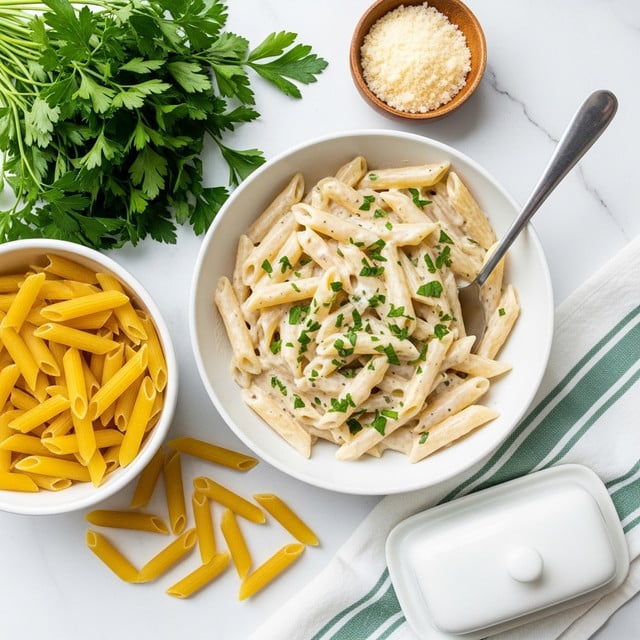 Creamy White Pasta Sauce Recipe