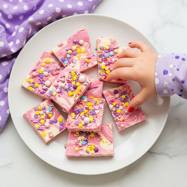 Yogurt Unicorn Bark Recipe