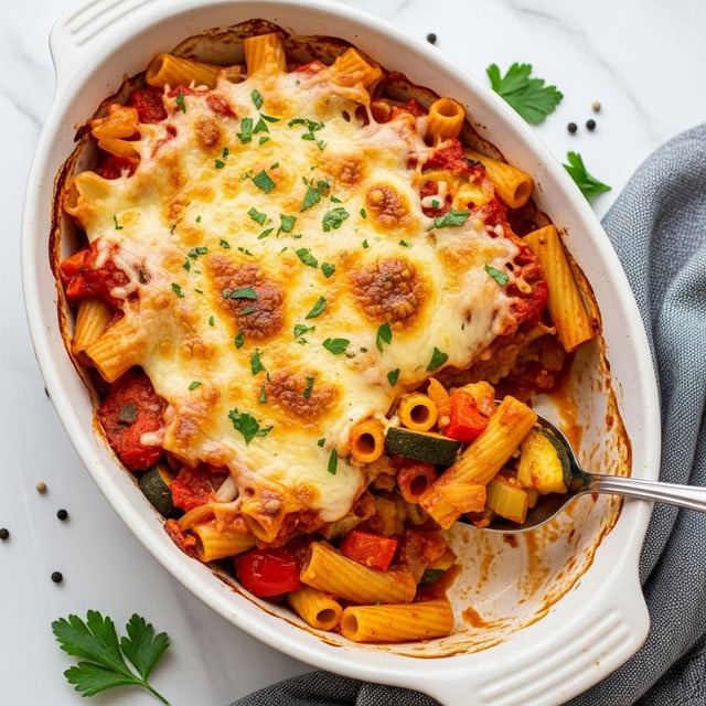 Vegetable Pasta Bake Recipe