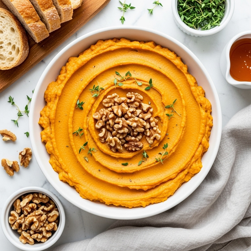 Pumpkin Whipped Feta Dip Recipe