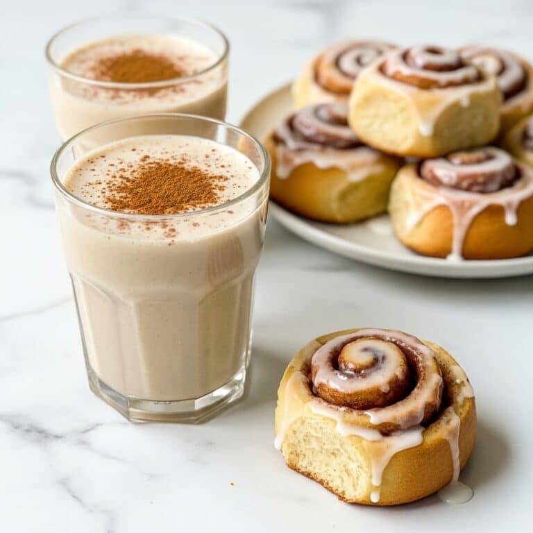 Cinnamon Roll Breakfast Smoothie Recipe