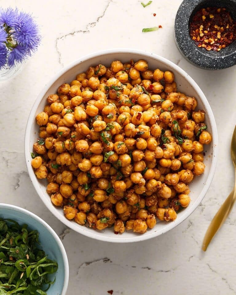 Air Fryer Chickpeas Recipe