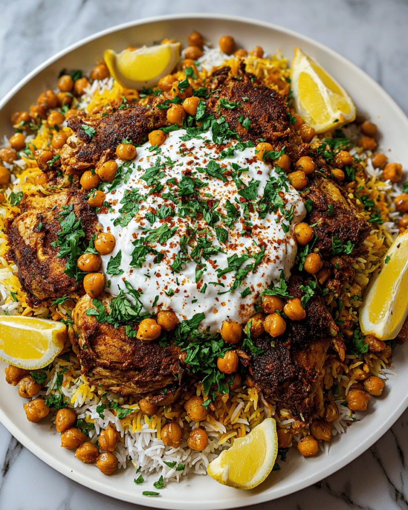 One Pot Shawarma Chicken and Rice Recipe