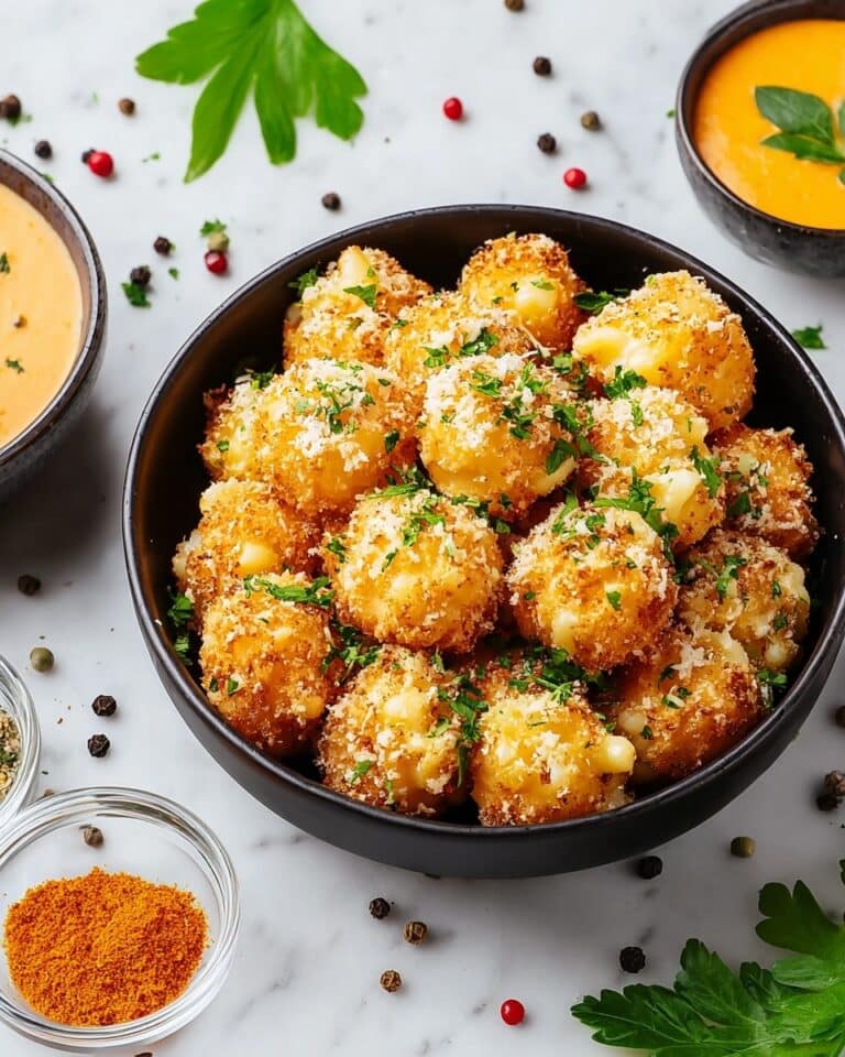 Cheesecake Factory Air Fryer Fried Macaroni and Cheese Balls Recipe