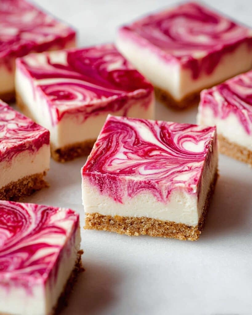 Vegan Raspberry Cheesecake Bars Recipe