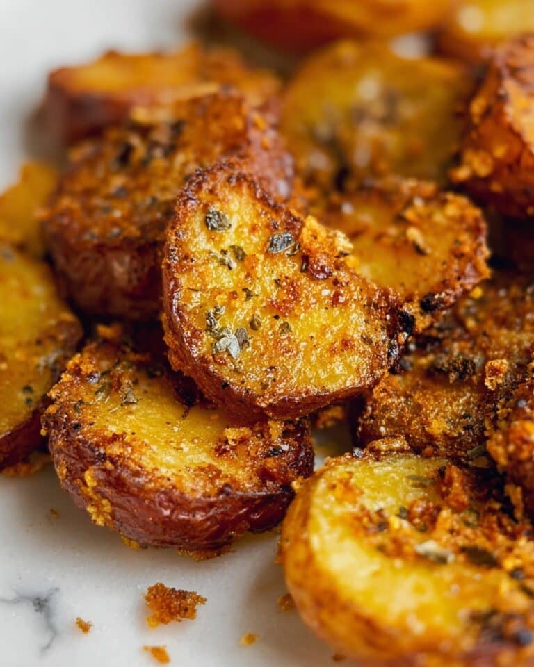 Parmesan Roasted Baby Potatoes with Garlic and Paprika Recipe