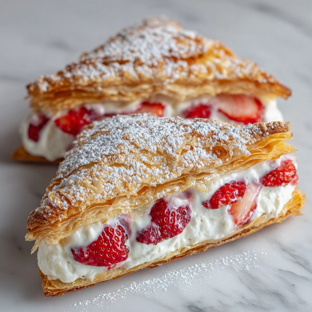 Strawberry Cheesecake Turnovers Recipe
