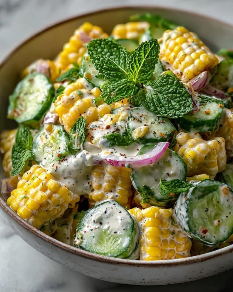 Creamy Cucumber Salad That’s Perfect for Summer Fun Recipe