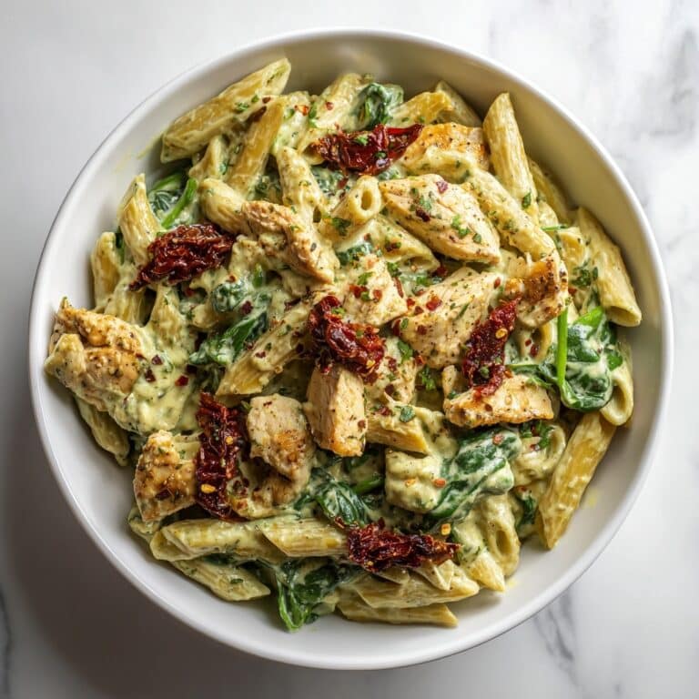 Creamy Pesto Chicken Pasta Recipe