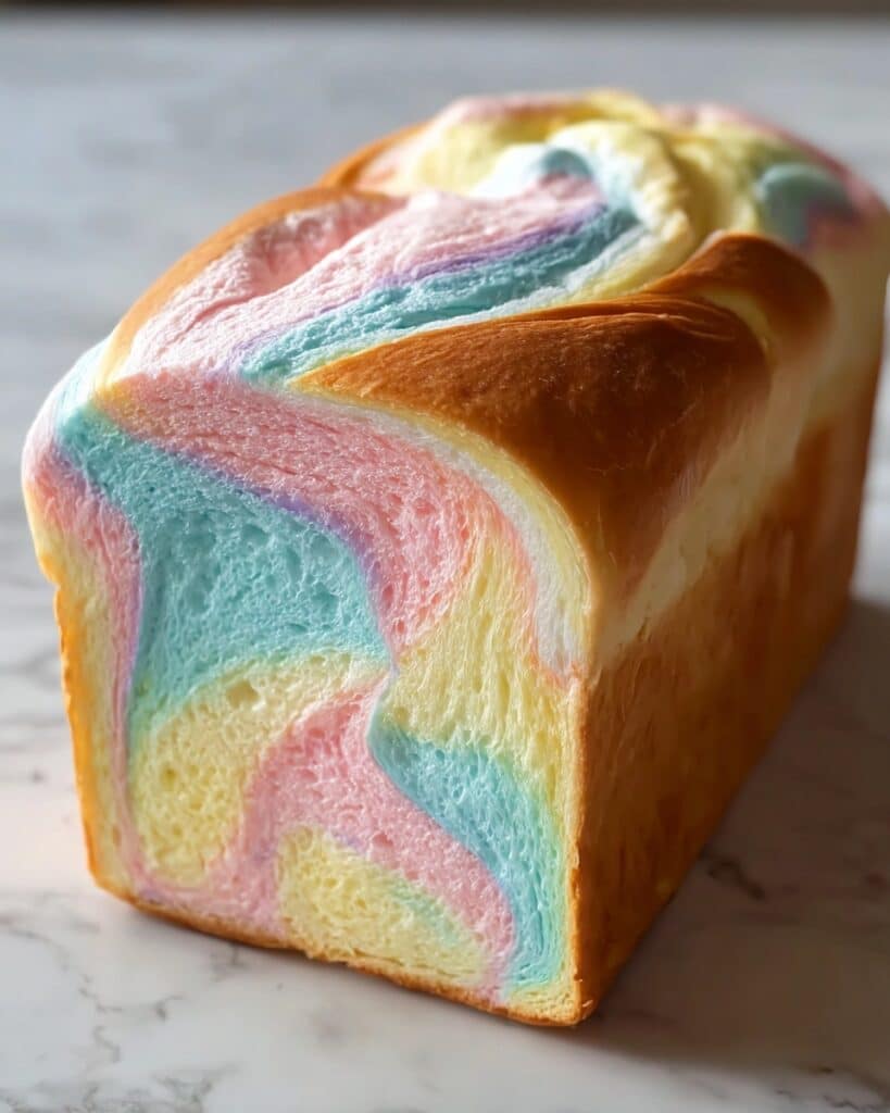 Pastel Swirl Cloud Bread Recipe