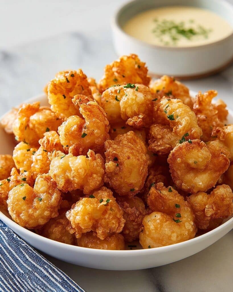 Crispy Mini Bloomin’ Onions with Buttermilk Ranch Recipe