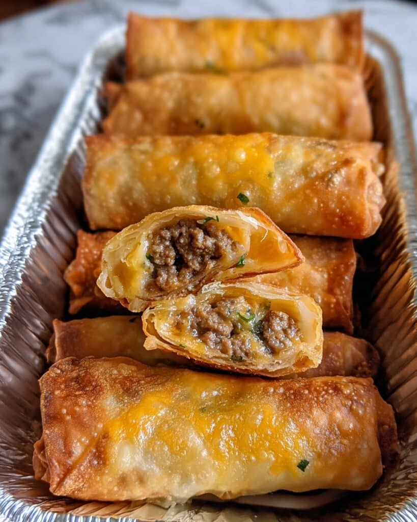 Philly Cheesesteak Egg Roll Recipe