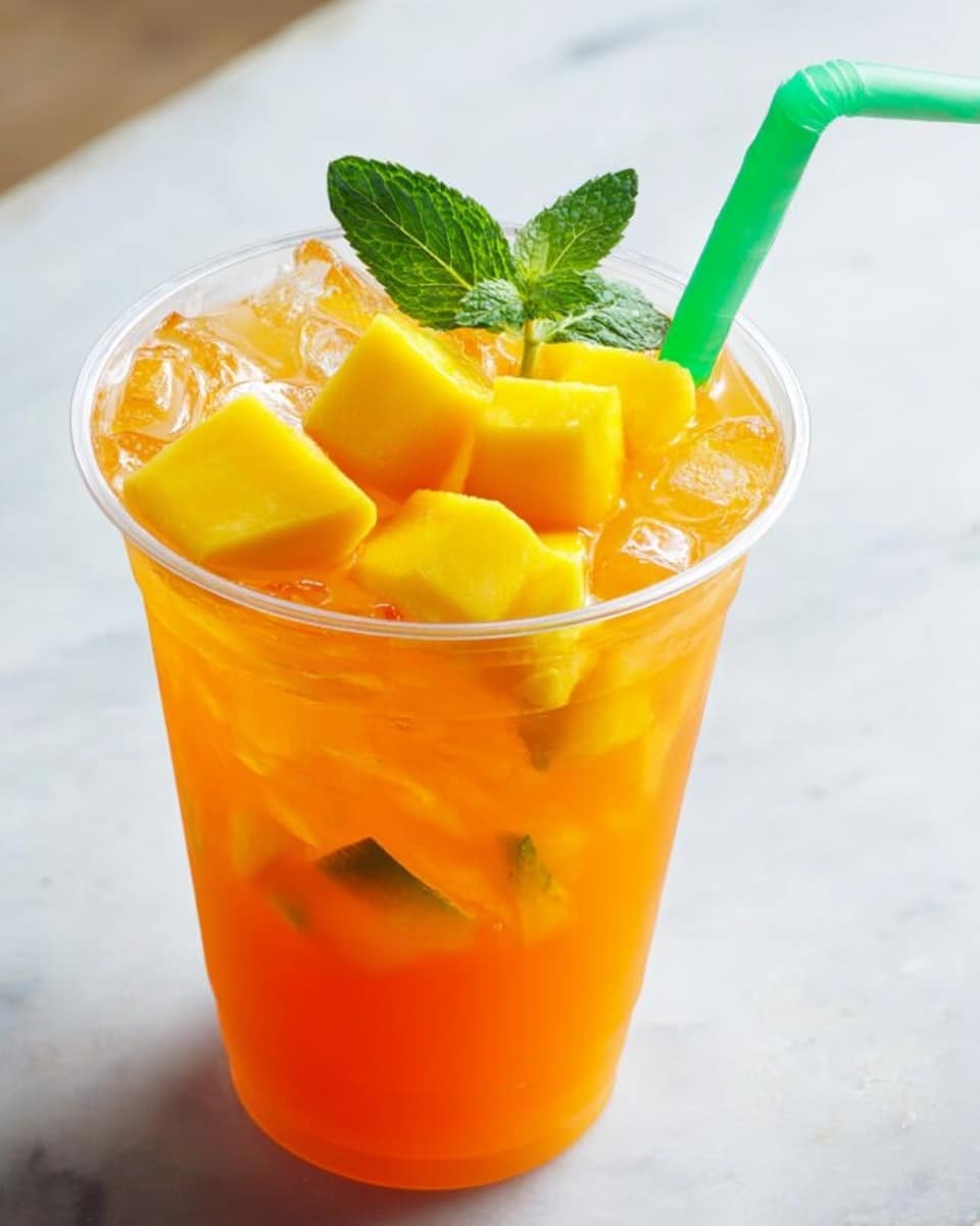 Mango Iced Tea Recipe: Refreshing Summer Fruity Drink
