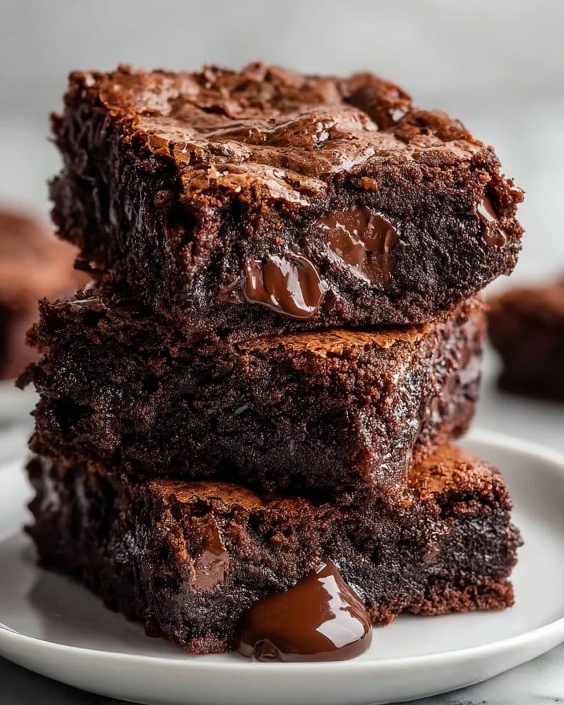 Protein Cottage Cheese Flourless Brownies Recipe
