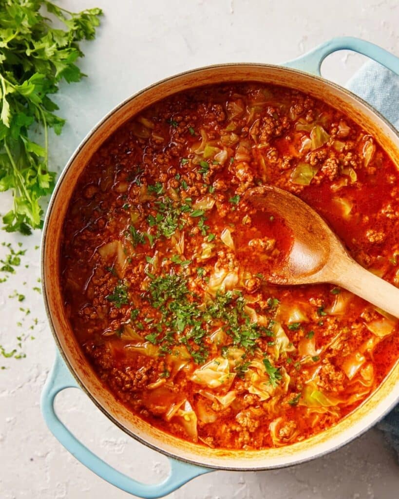 Keto Cabbage Soup Recipe