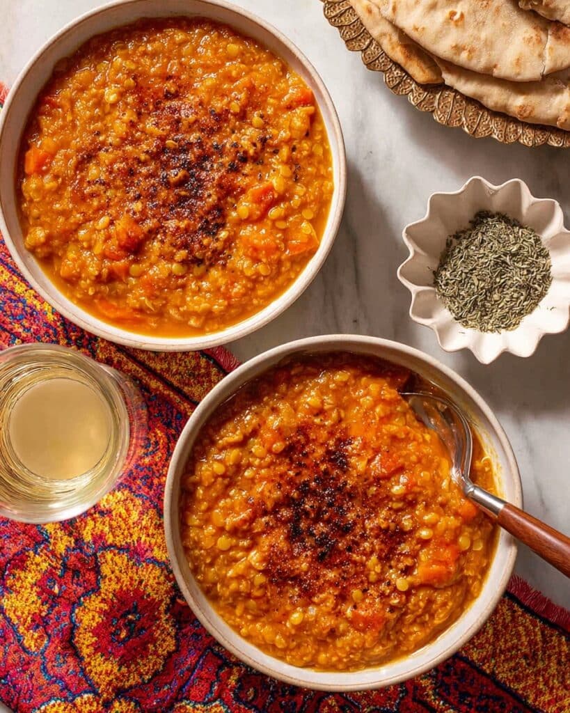 Spicy Turkish Bulgur Lentil Stew (Ezo Gelin Çorbası) Recipe