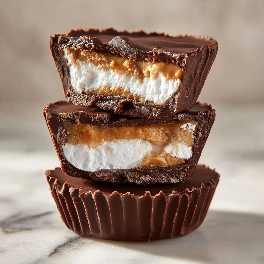 Peanut Butter Marshmallow Cups Recipe