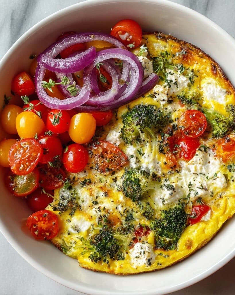 High-Protein Veggie Bake with Cottage Cheese Recipe