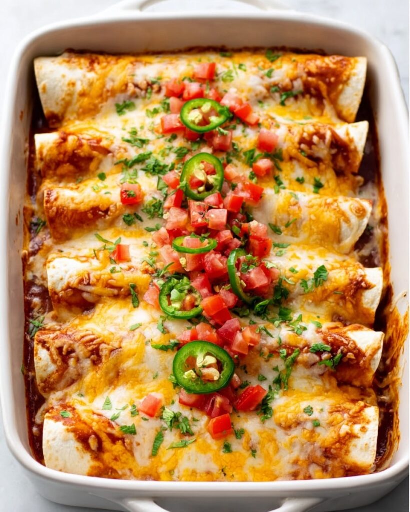 Ground Beef Enchiladas Recipe