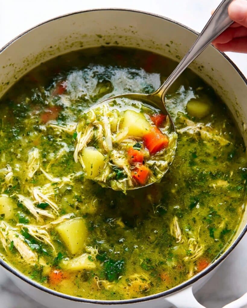 Aguadito De Pollo (Peruvian Chicken and Rice Soup) Recipe