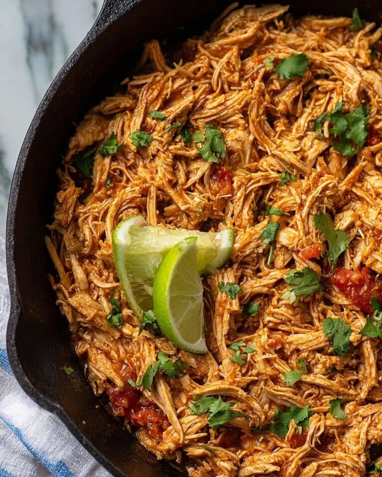 Slow Cooker Mexican Shredded Chicken Recipe
