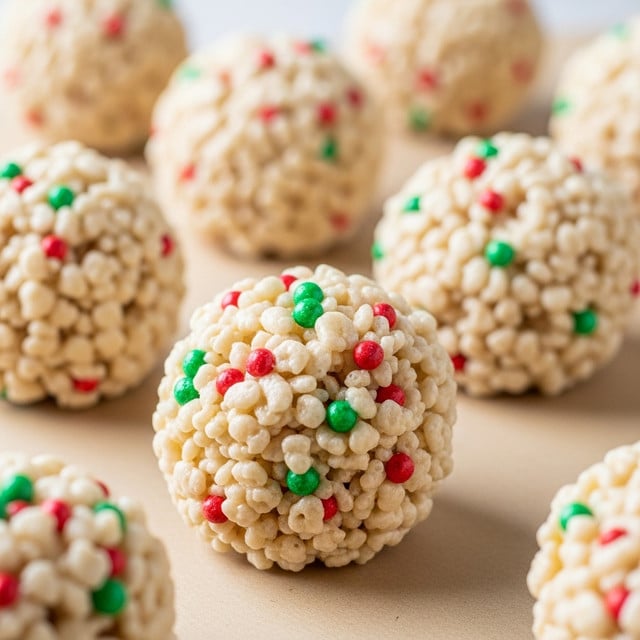 Christmas Rice Krispie Treats Recipe