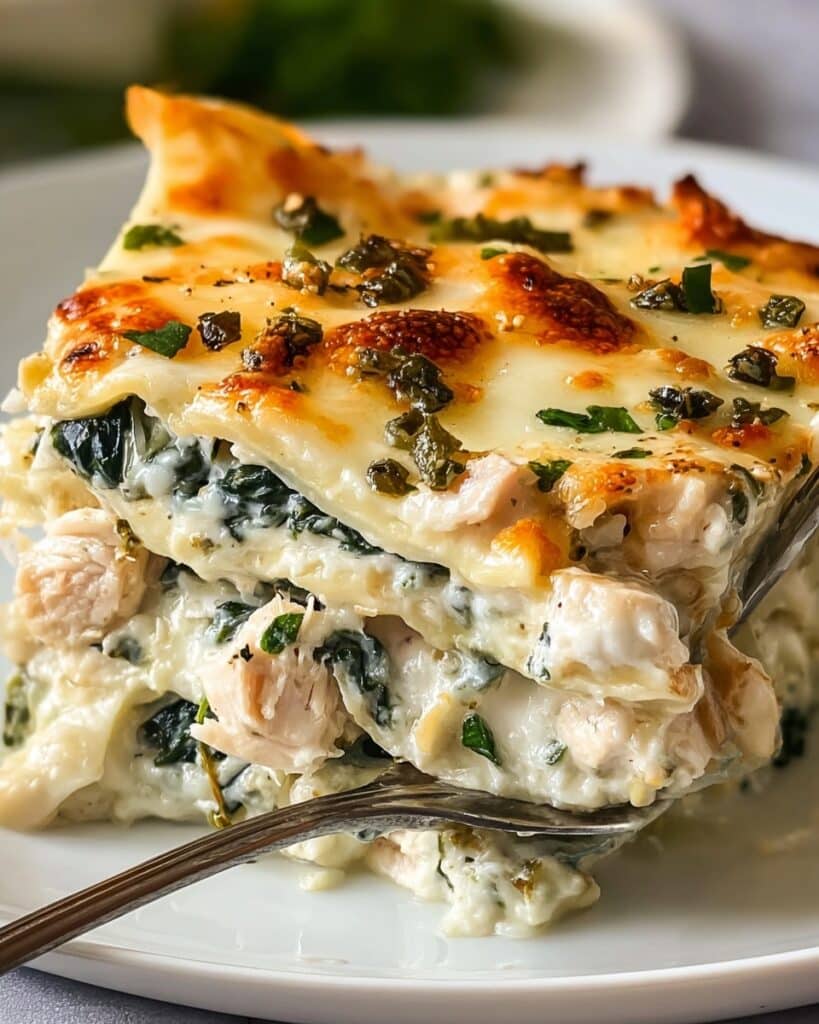 Creamy Chicken and Spinach Casserole with Mozzarella Recipe