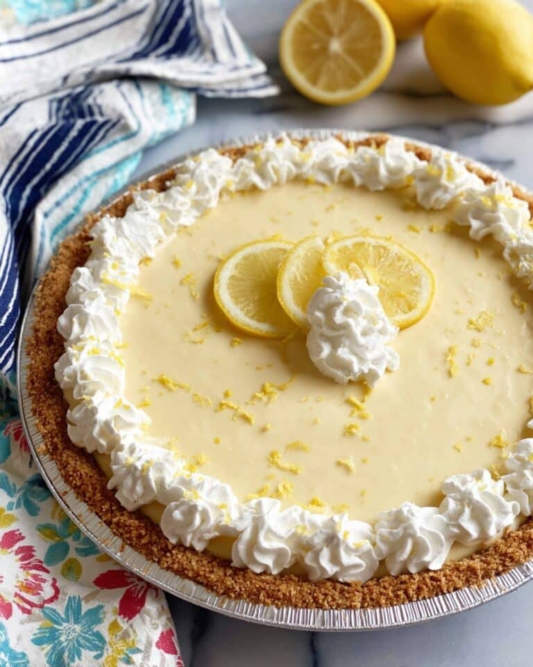 No Bake No Egg Lemon Icebox Pie Recipe