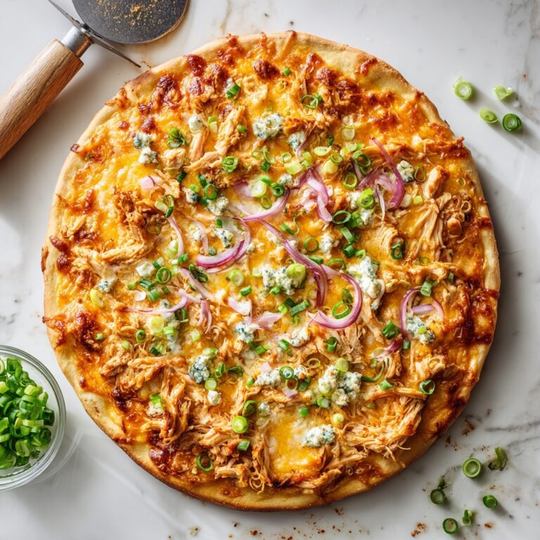 Buffalo Chicken Pizza Recipe