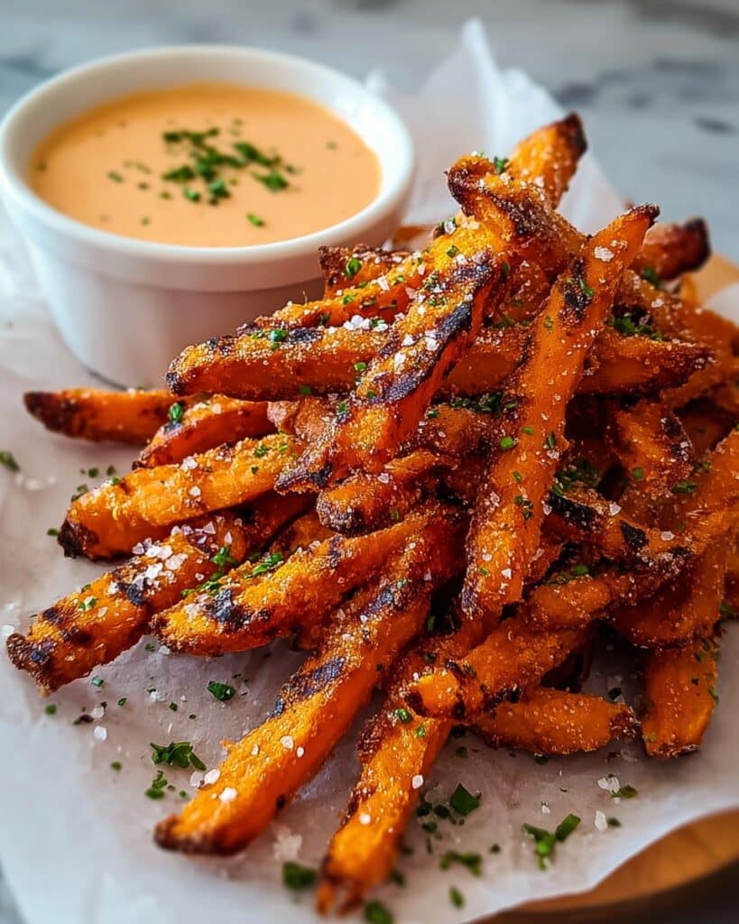 Crispy Oven Baked Sweet Potato Fries Recipe