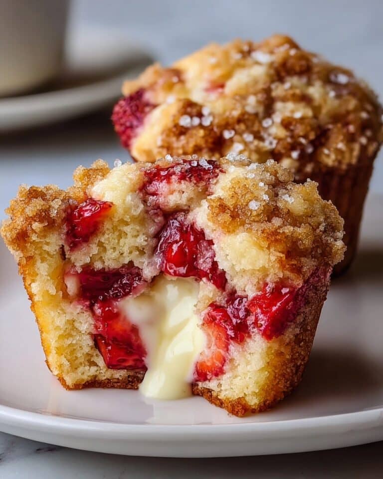 Strawberry Cream Cheese Muffins Recipe