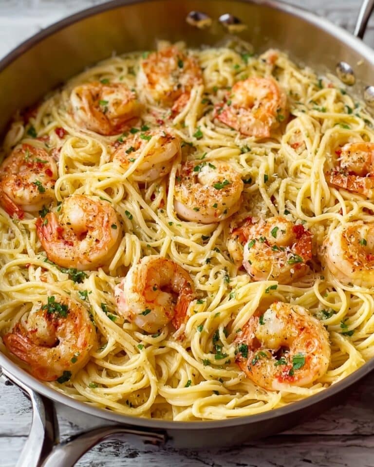 Garlic Shrimp Pasta Recipe