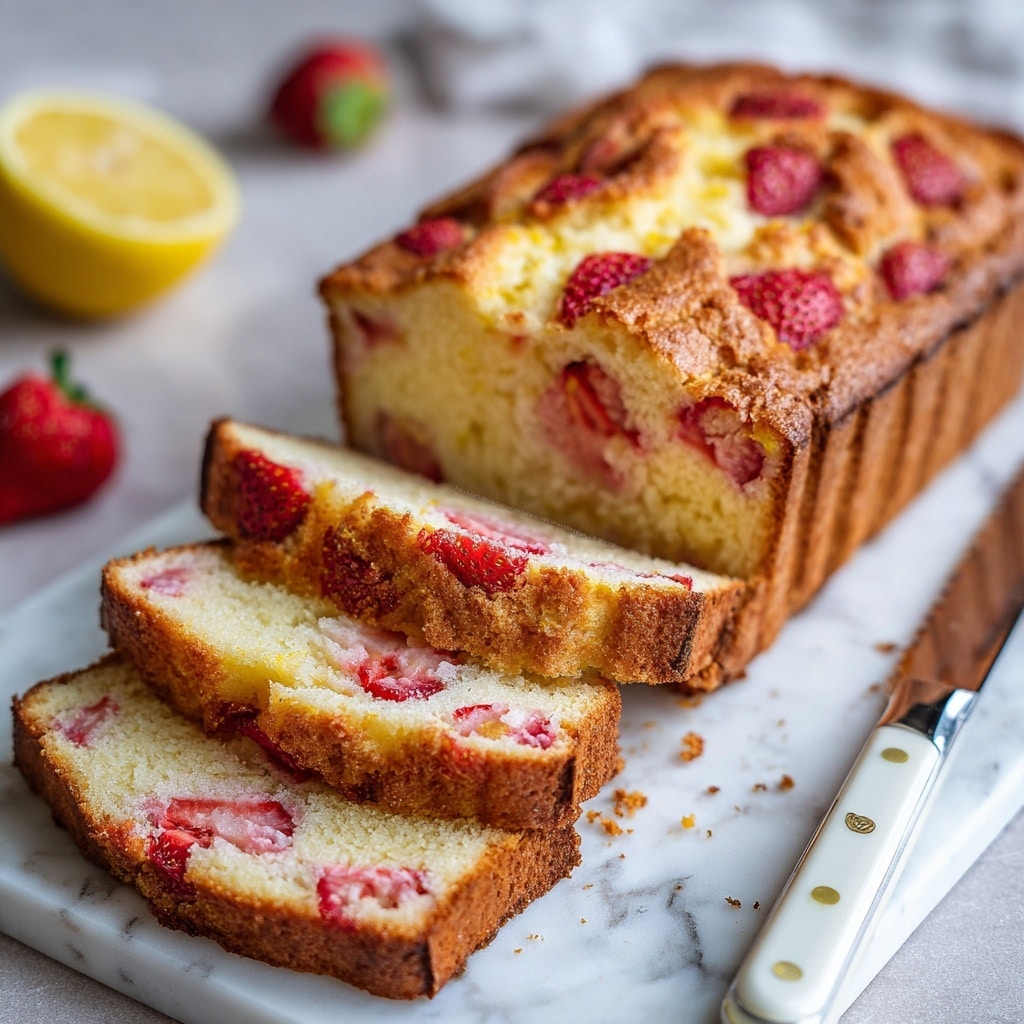 Strawberry Lemonade Quick Bread Recipe