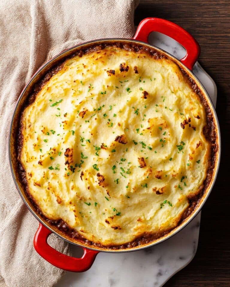 Gardener’s Pie with Root Vegetable Mash Recipe