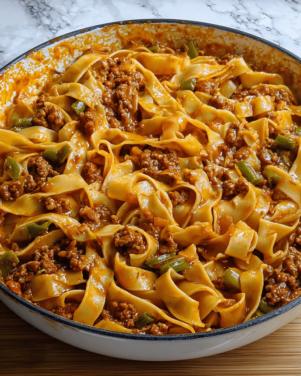 Italian Drunken Noodles Recipe