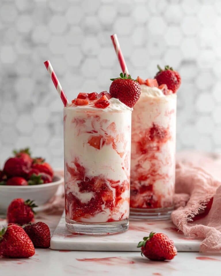 Korean Strawberry Milk Recipe