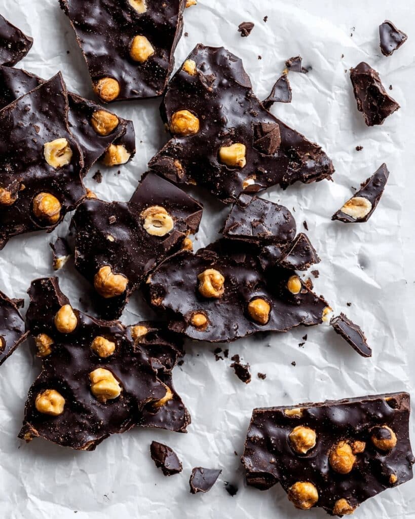 Chocolate Covered Roasted Chickpeas Recipe