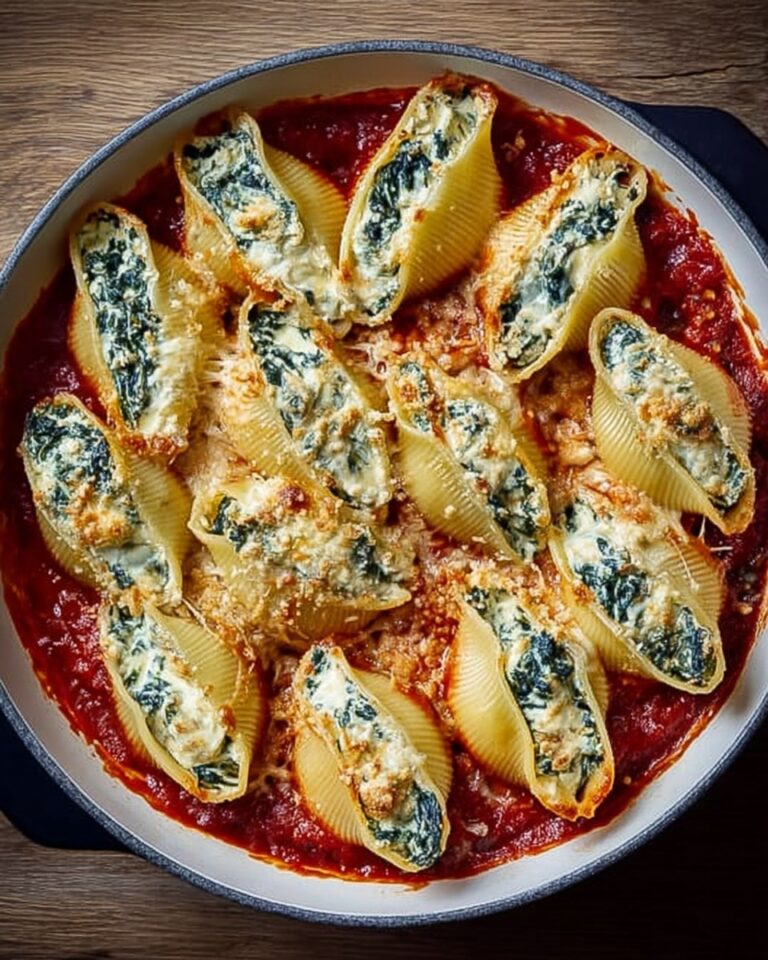 Spinach and Ricotta Stuffed Shells Recipe