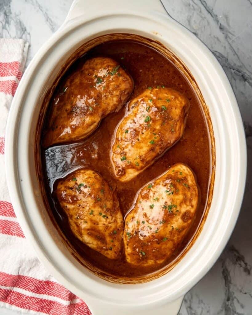 Slow Cooker Coca Cola Chicken Recipe