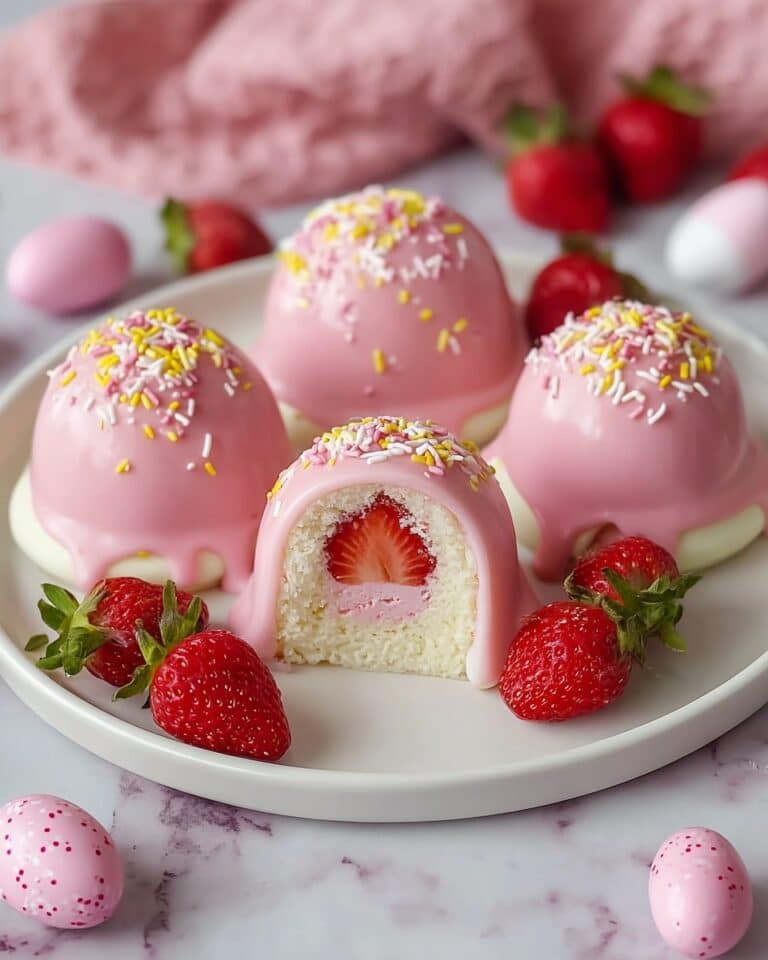 Strawberry Shortcake Easter Egg Bombs for Spring Fun Recipe