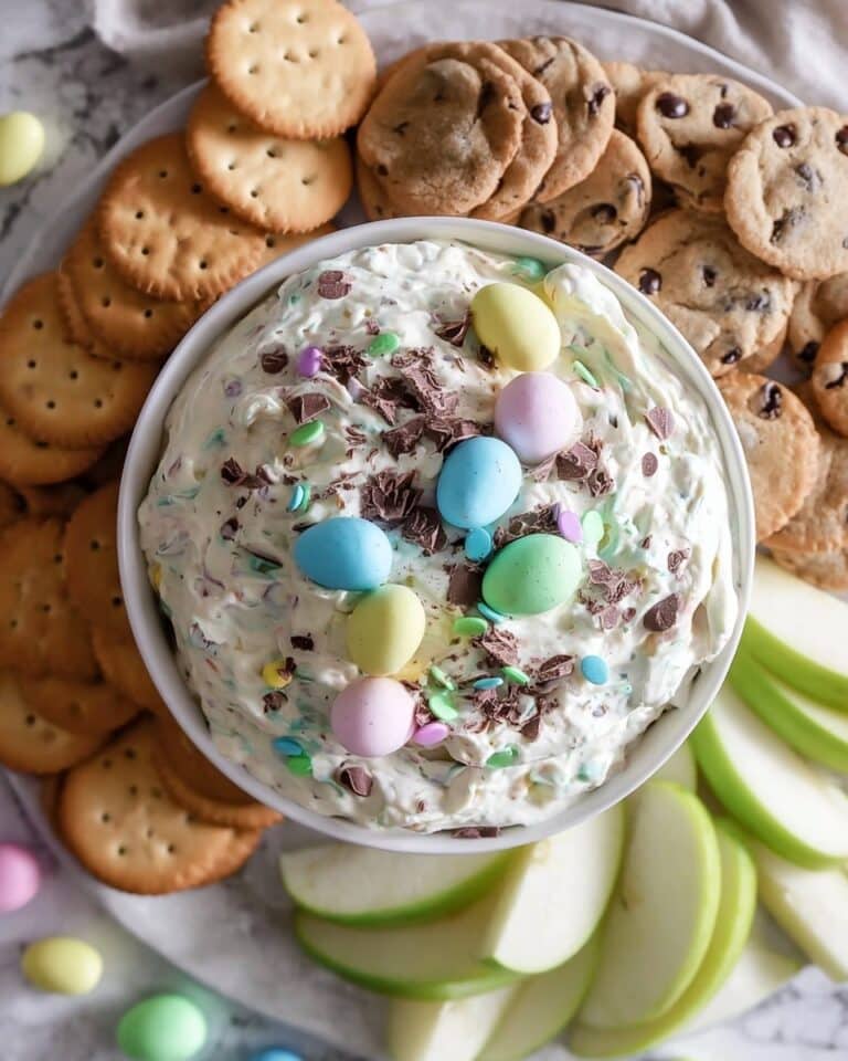 Easter Cadbury Mini Egg Dessert Dip Recipe