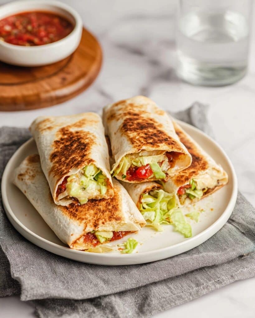 Grilled Avocado Chicken Wraps Recipe