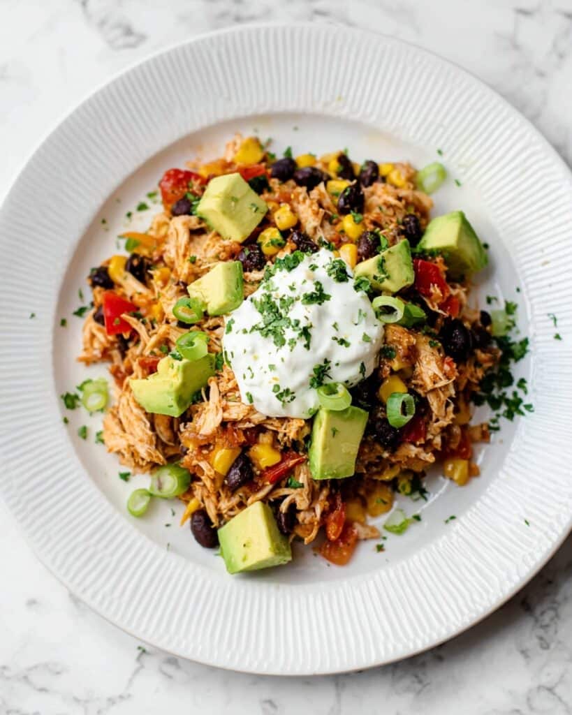 Easy Chicken Burrito Casserole Recipe